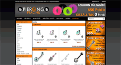 Desktop Screenshot of piercingpiac.hu